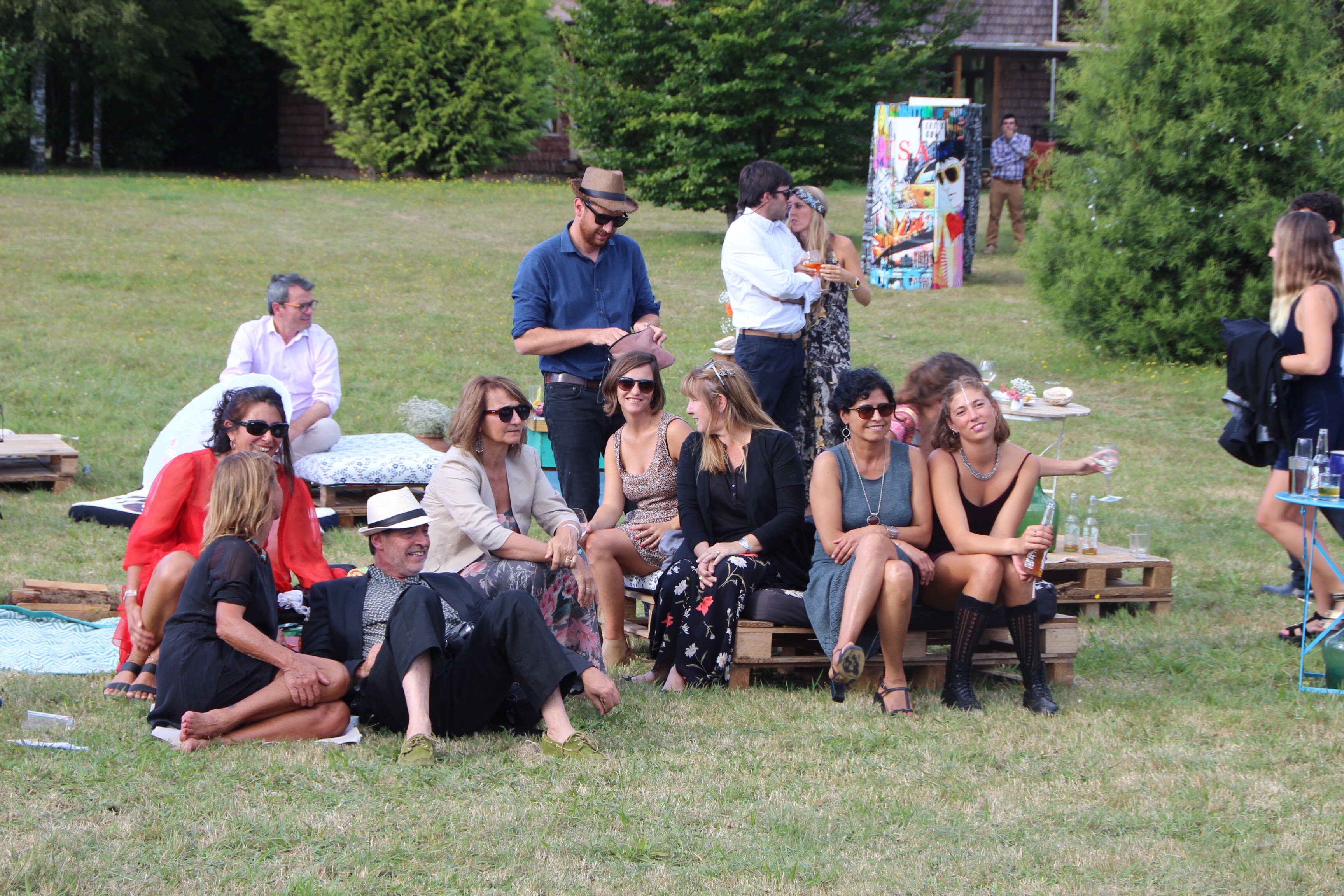 Evento en jardin GuestHouse